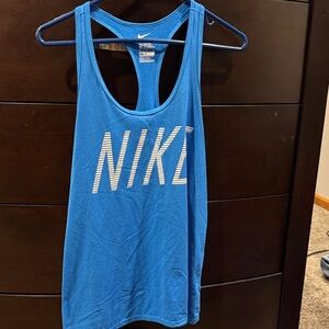 Nike Racerback Blue Tank Top